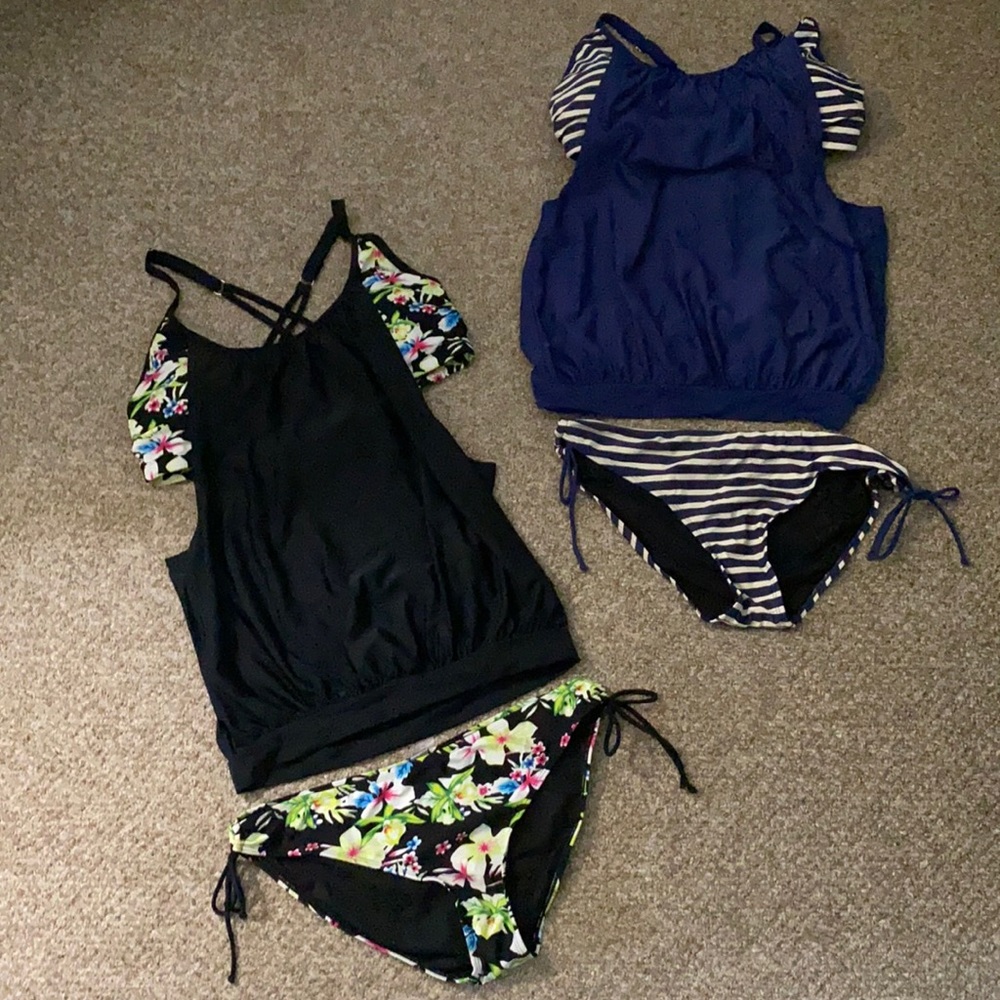 2 Two Piece Tankinis - XL